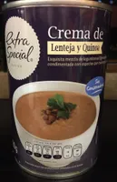 Crema de lenteja y quinoa