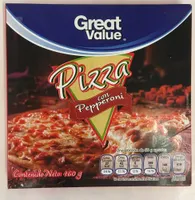 Pizza con peperoni Great Value