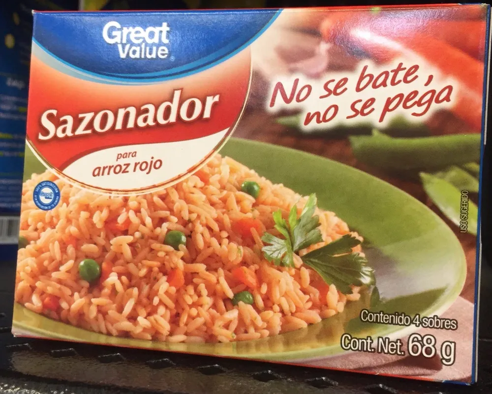 SAZONADOR PARA ARROZ ROJO