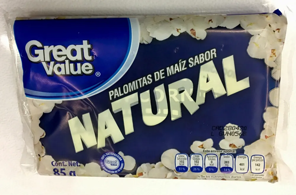 Palomitas Natural