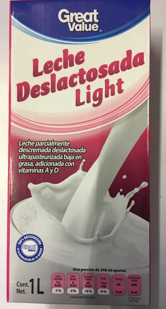 Leche Deslactosada Light