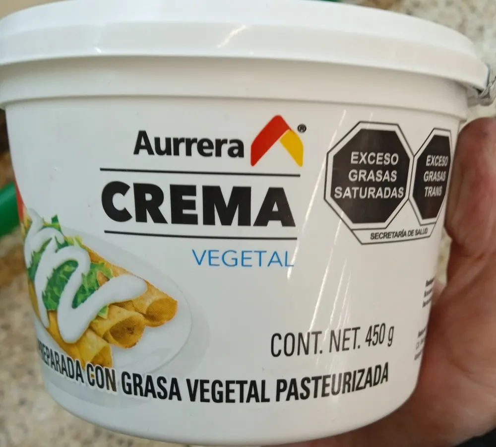 crema vegetal