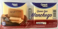 Queso tipo Manchego Great Value