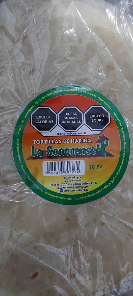 Tortillas de harina