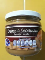 Crema de cacahuete sin azúcar