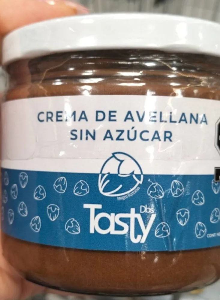 Crema de avellanas sin azucar