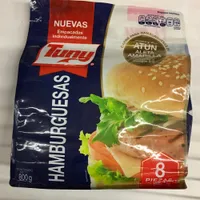 Hamburguesas de Atún, Tuny