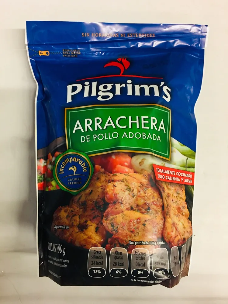 Arrachera de pollo adobada Pilgrim's