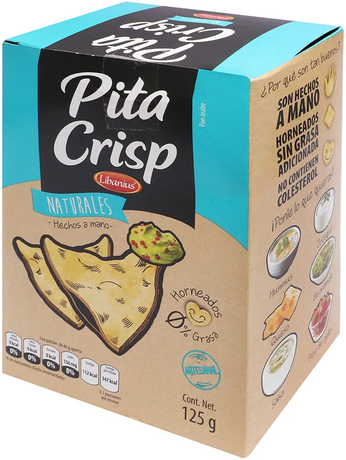 Pita Crisp Natural tostado