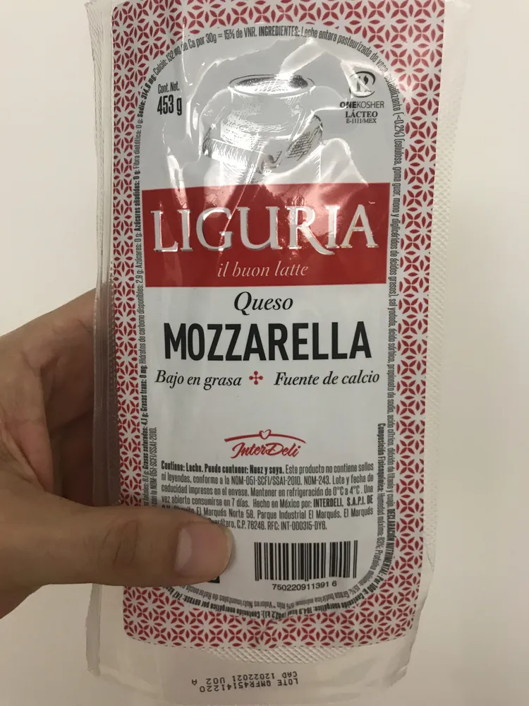 Mozzarella Liguria