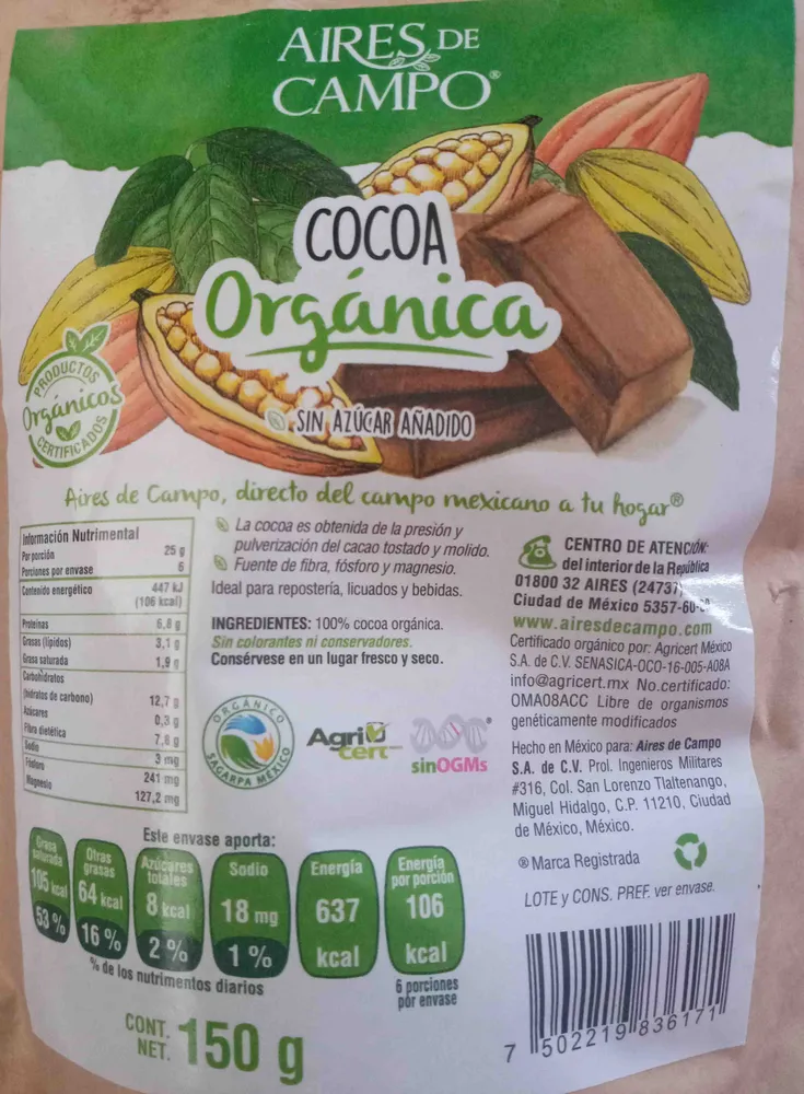 cocoa organica