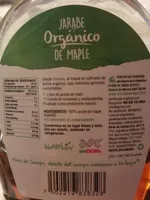 Jarabe organico de Maple