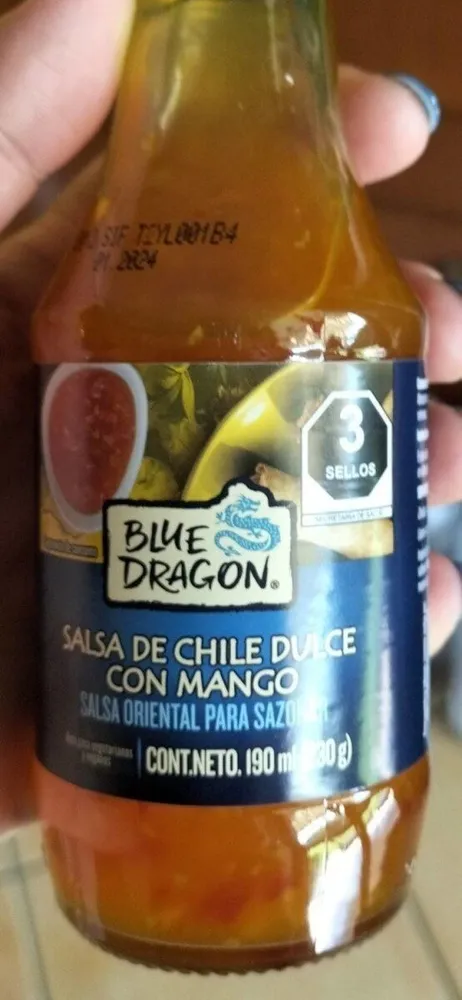 Salsa de chile dulce con mango