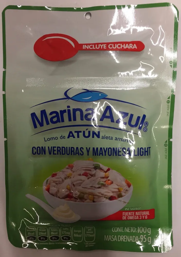 ATUN CON VERDURAS Y MAYONESA LIGHT