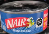 Atún con 25% de soja en agua