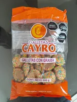 GALLETAS CON GRAGEA