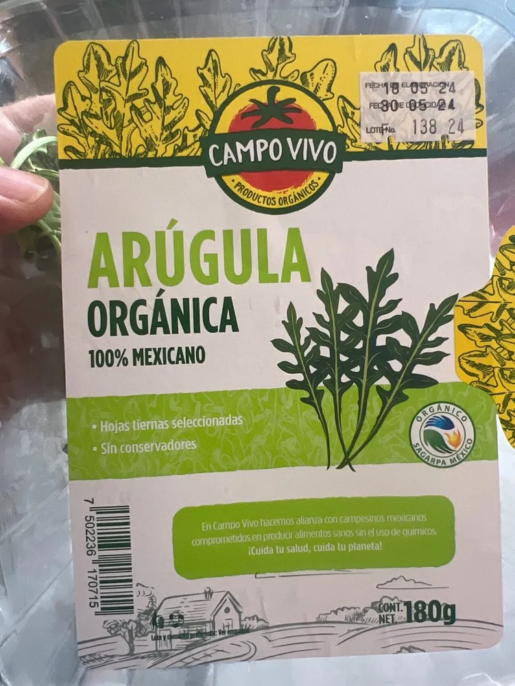 Arugula Orgánica