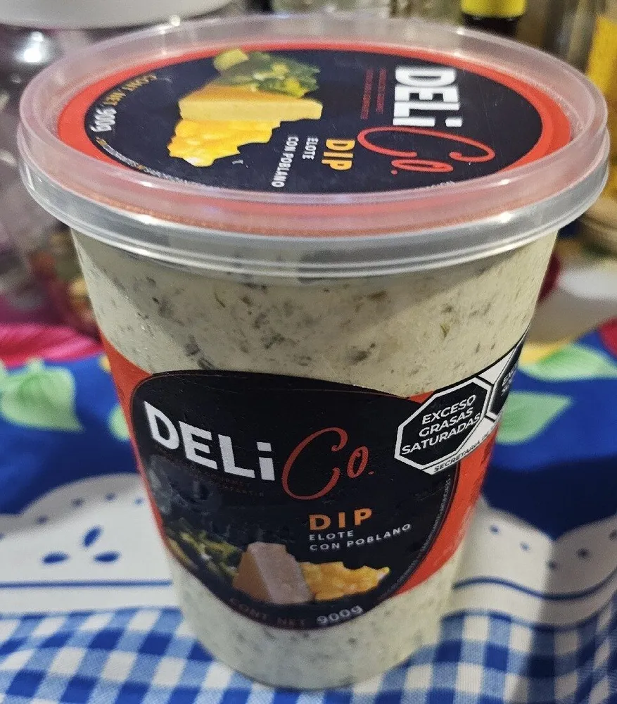 Dip Elote Con Poblano