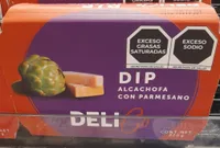 Dip alcachofa con parmesano