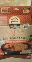 Salsa mexicana deshidratada