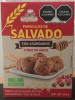 PANECILLOS DE SALVADO CON ARANDANOS TAIFELD'S
