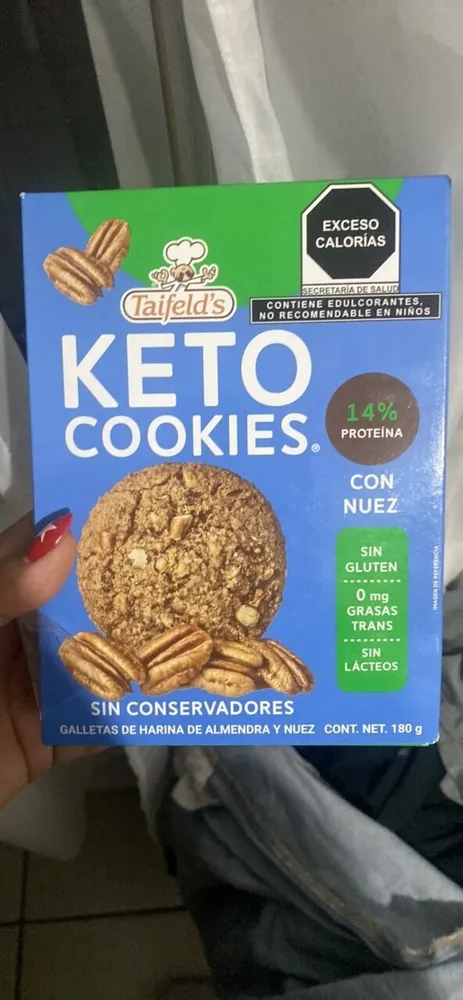 Keto Cookies con Nuez