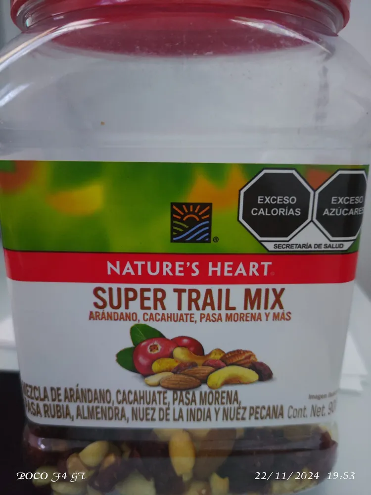 Super Trail Mix Arándano, cacahuate, pasa morena y más