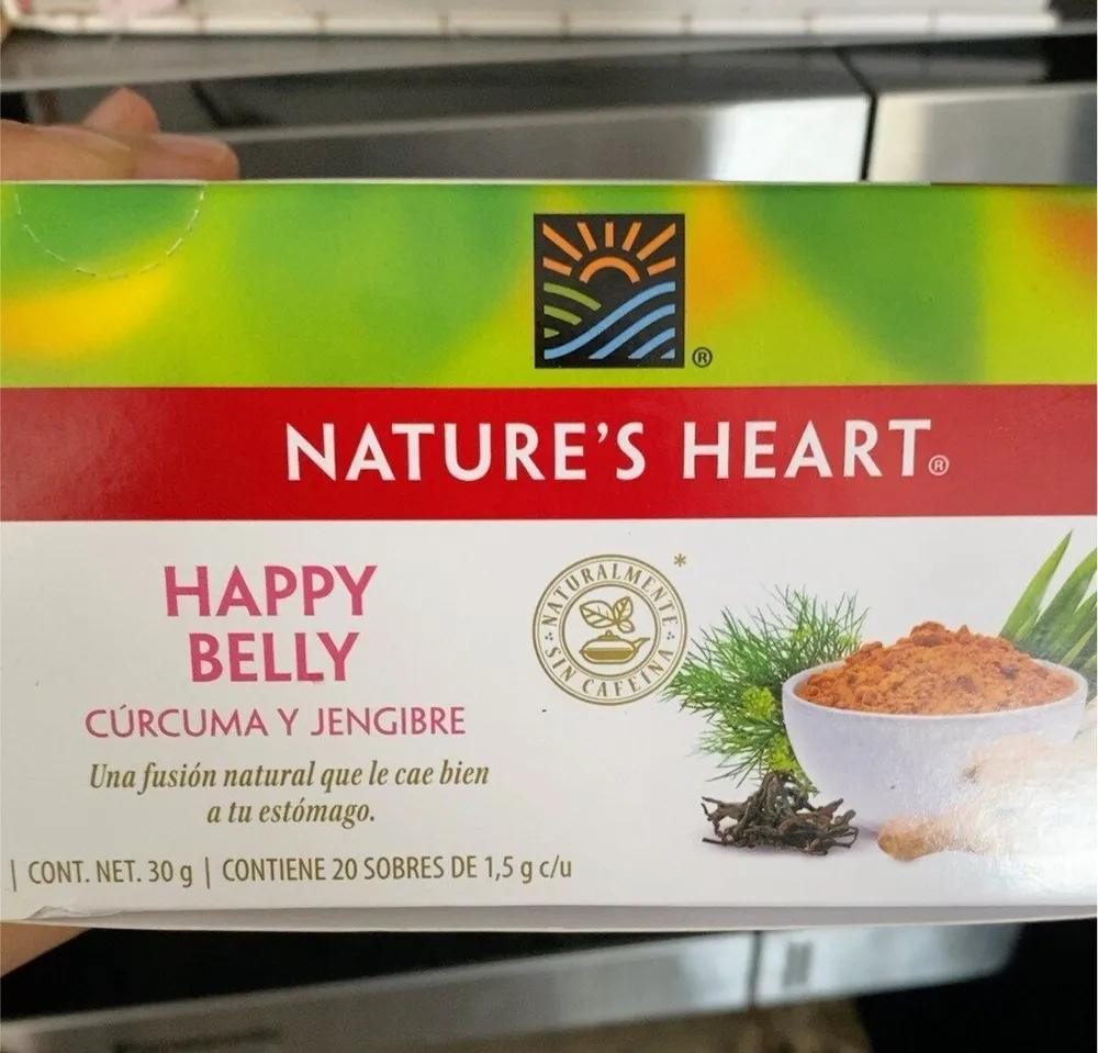 Happy Belly - Cúrcuma y jengibre