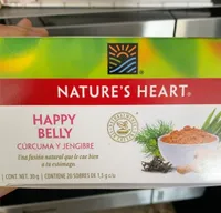 Happy Belly - Cúrcuma y jengibre
