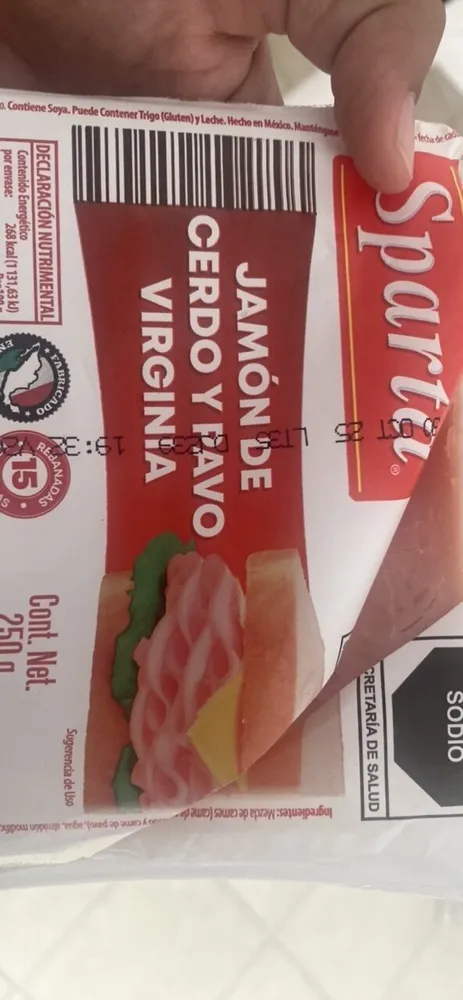 Jamón De Cerdo Y Pavo Virginia