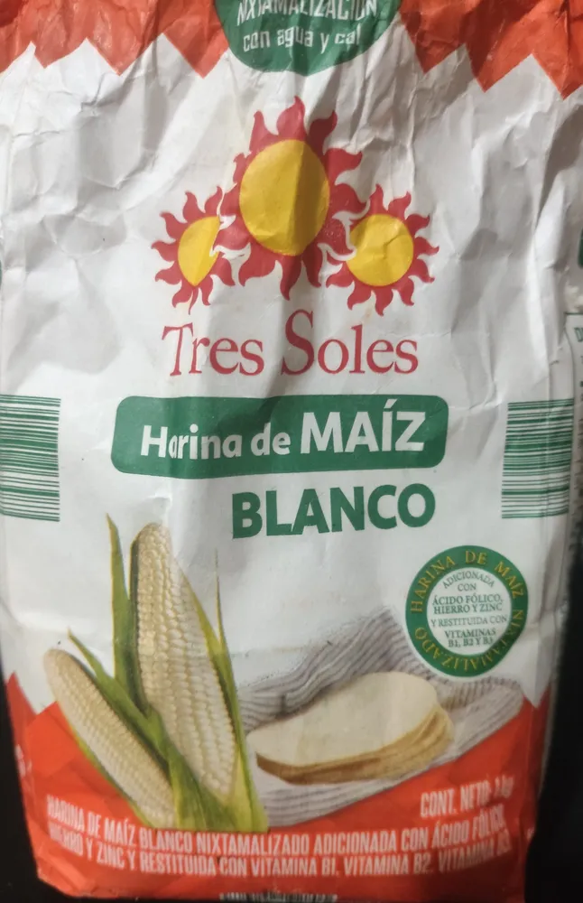 Harina de Maíz Blanco