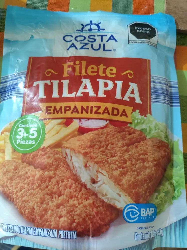 Filete Tilapia Empanizada