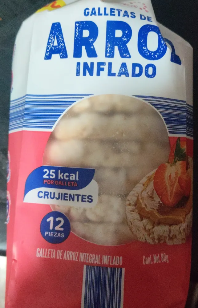 Galletas de Arroz Inflado