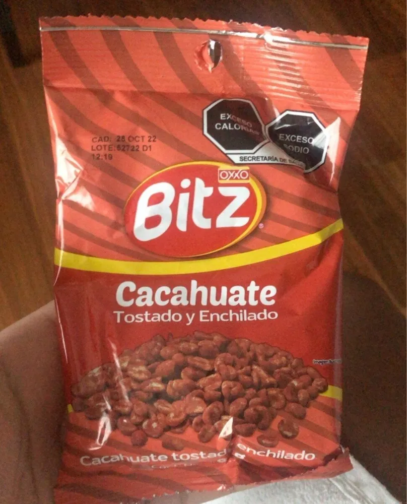 Cacahuate Tostado y Enchilado