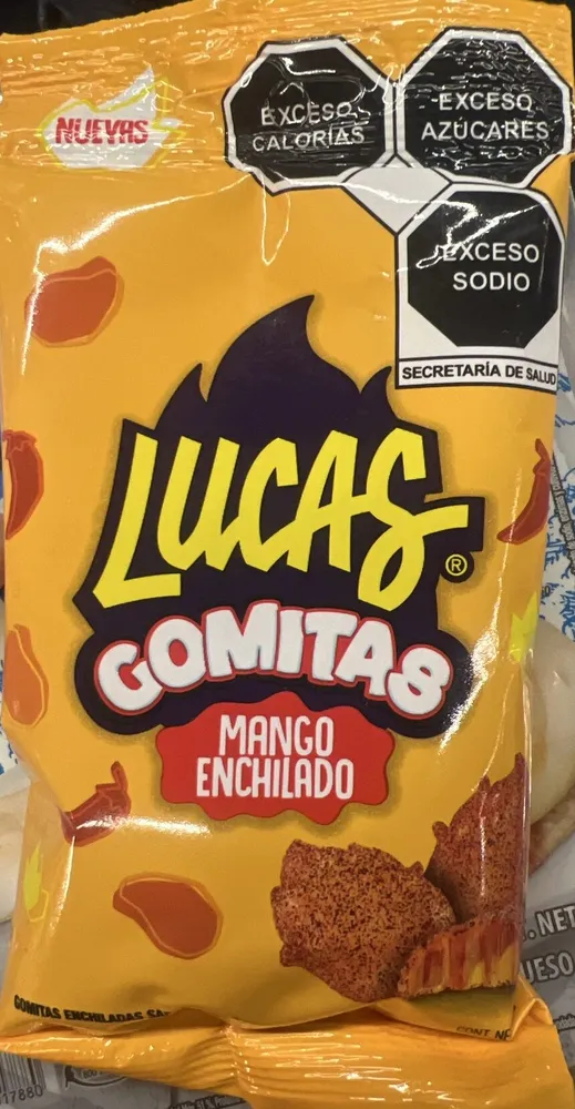Gomitas mango enchilado