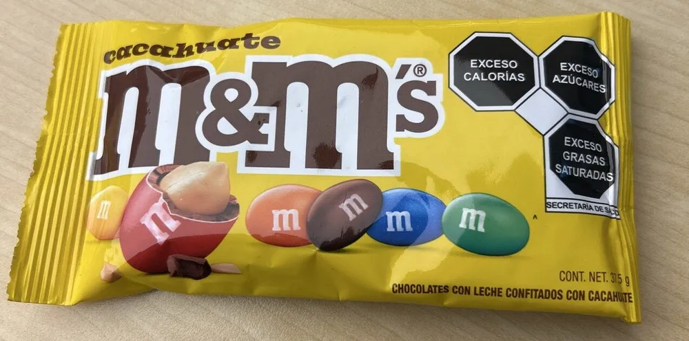 M&Ms Cacahuate