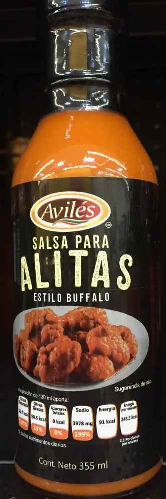 SALSA PARA ALITAS