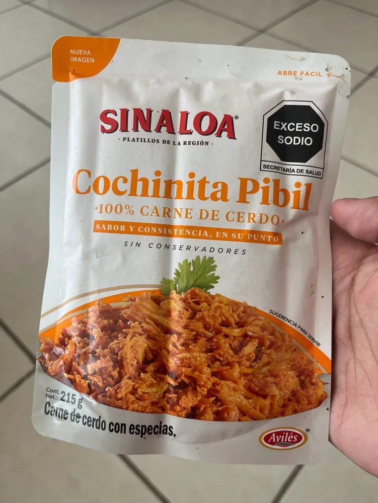 Cochinita pibil - Sinaloa - Sinaloa