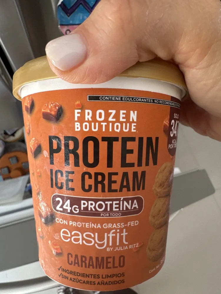 Protein Ice Cream Caramel