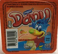 Gelatina de agua Dany sabor mandarina