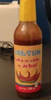 Salsa de chile de árbol