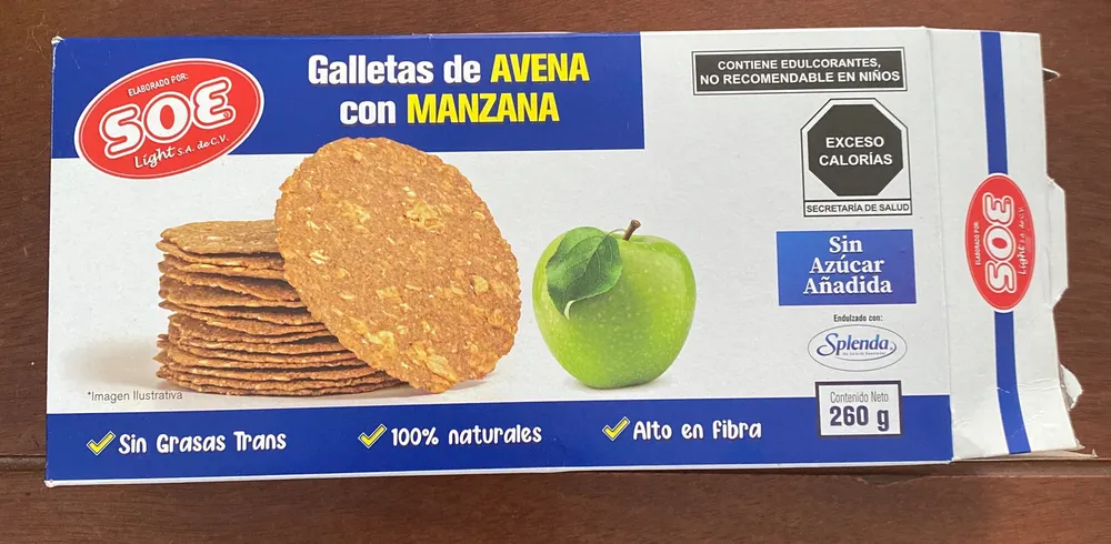 Galletas de Avena con Manzana