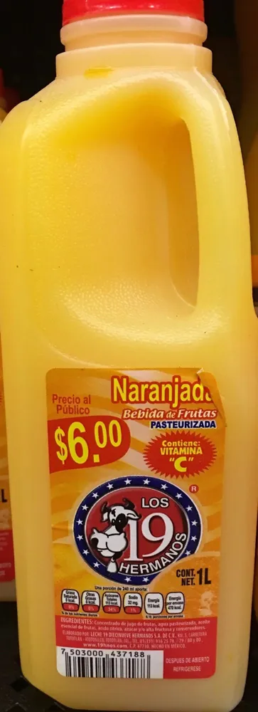 Naranjada Los 19 Hermanos