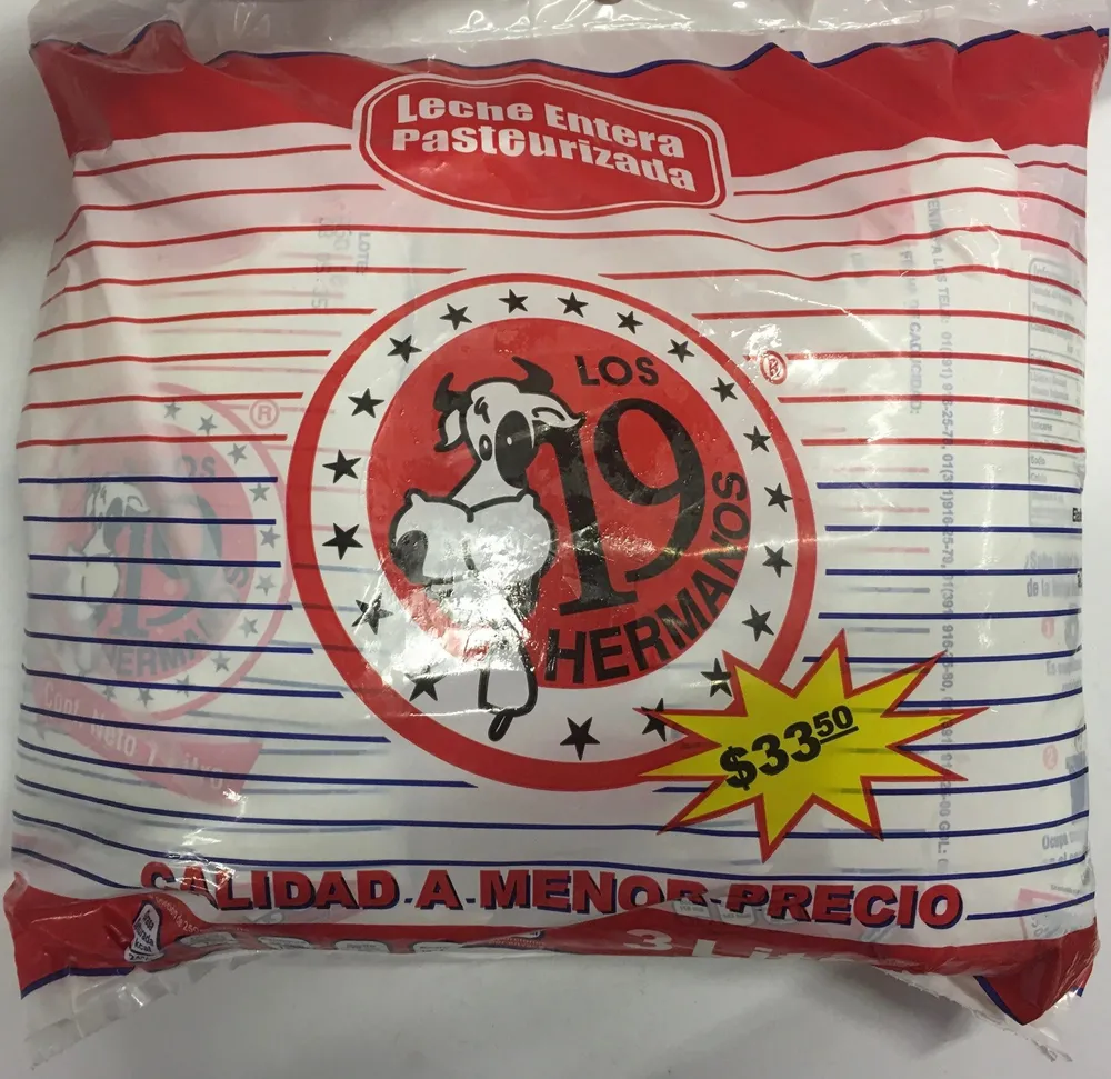 Leche entera pasteurizada