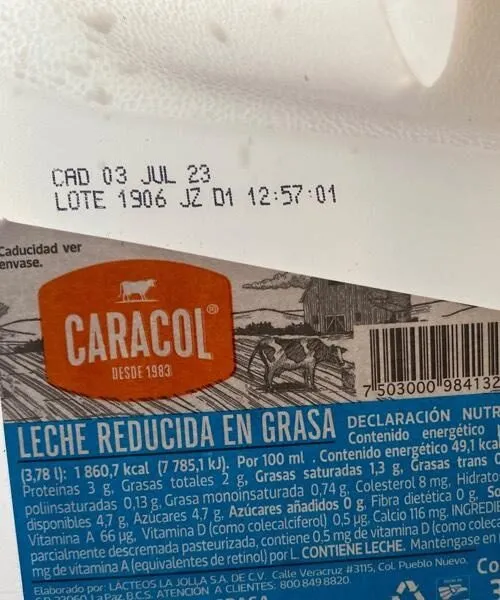 Leche light