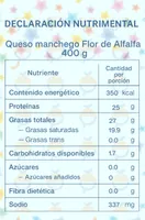 Queso manchego organico