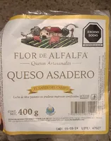 Queso asadero flor de alfalfa