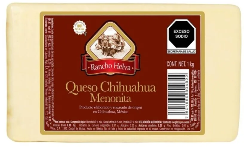 Queso Chihuahua Menonita