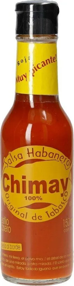 Salsa Habanera Roja Chimay 150ML.