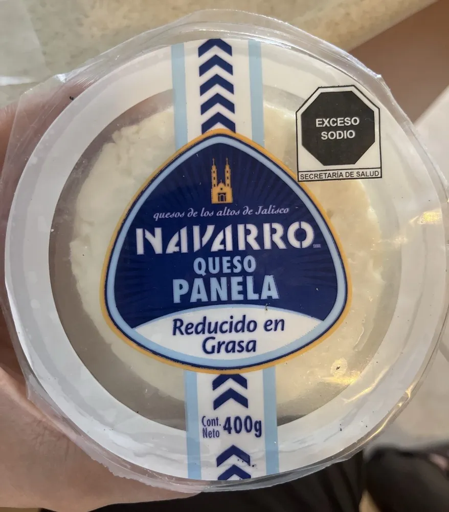 Queso Panela Reducido En Grasa